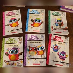 Scholastic Owl Diaries Book Set - 6 books